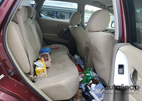 2009 Nissan Murano S z USA, uszkodzony, nr VIN JN8AZ18W89W140627